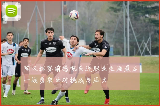 陶汉林赛前感慨或迎职业生涯最后一战勇敢面对挑战与压力